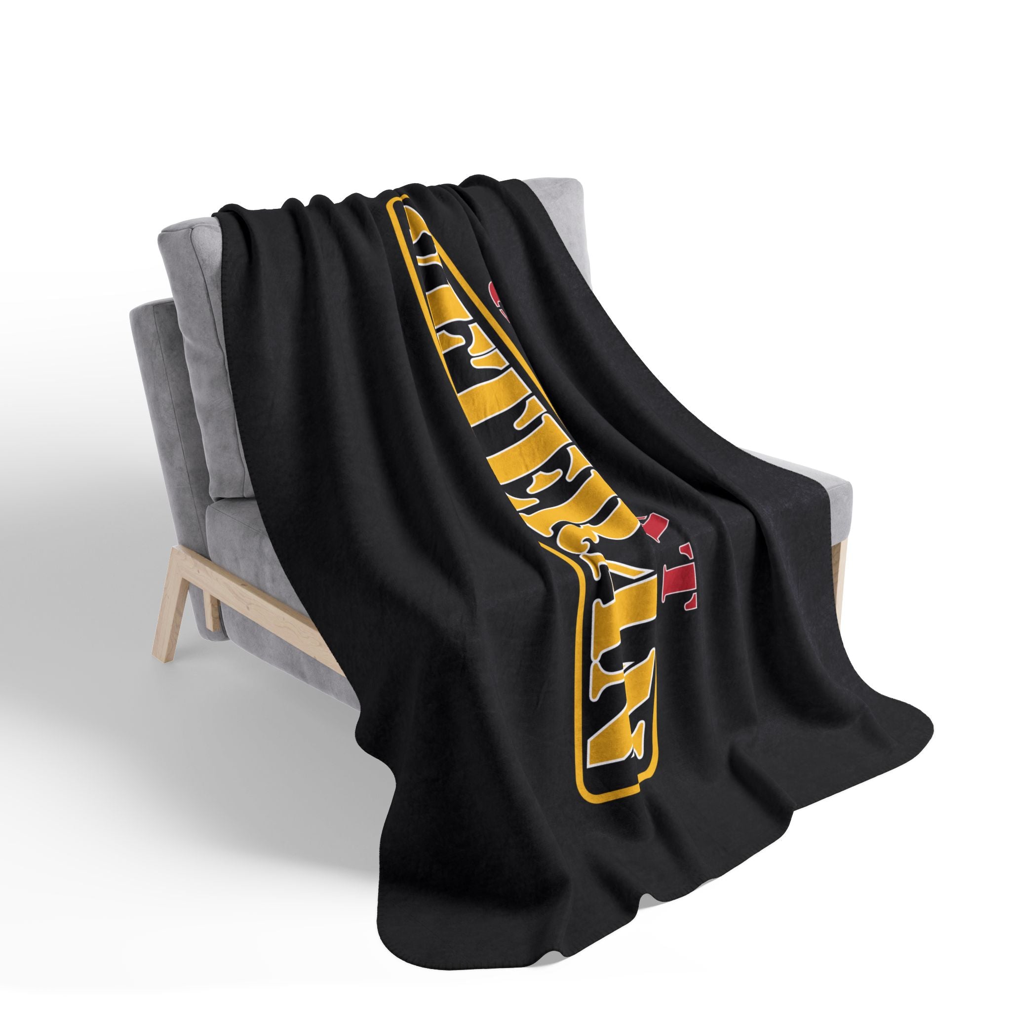 Combat Veteran Fleece Sherpa Blanket – Cozy Military Tribute Throw