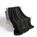 Home of the Free Fleece Sherpa Blanket – Cozy Military Tribute Throw