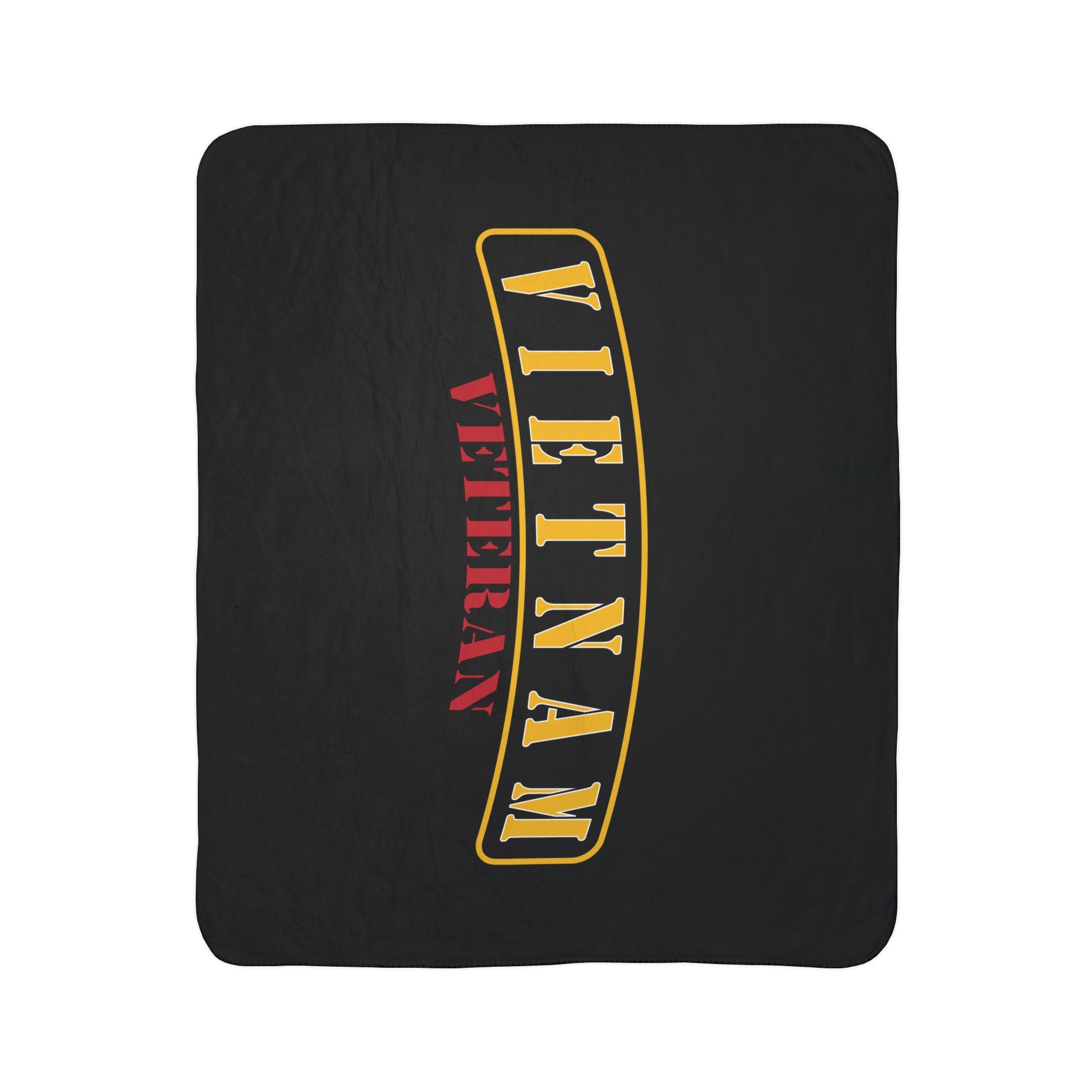 Vietnam Veteran Fleece Sherpa Blanket – Cozy Military Tribute Throw