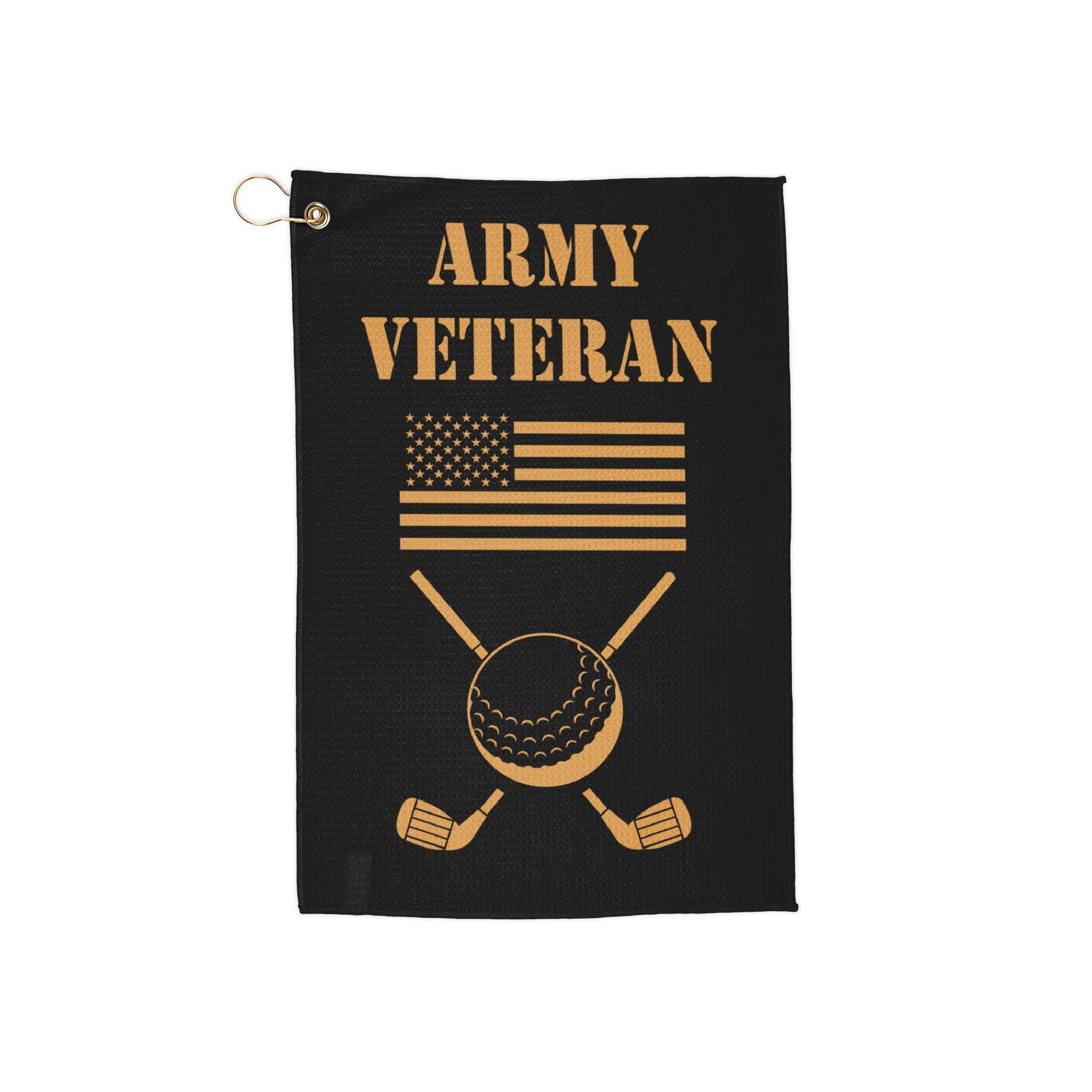 "Army Veteran" Golf Towel