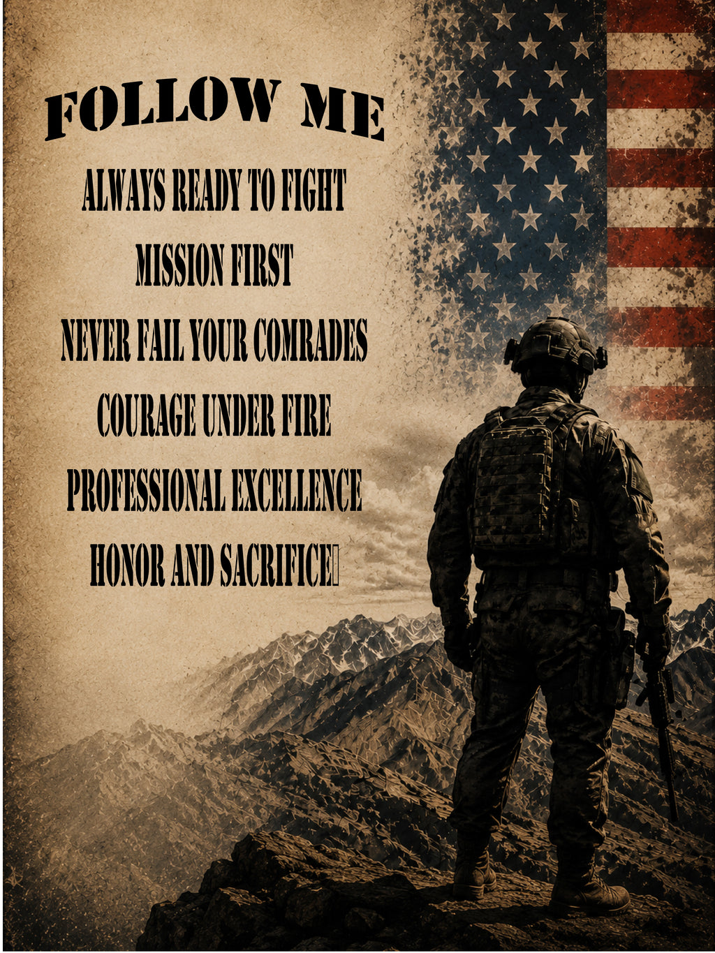 Infantry - Digital Product = Instant Download