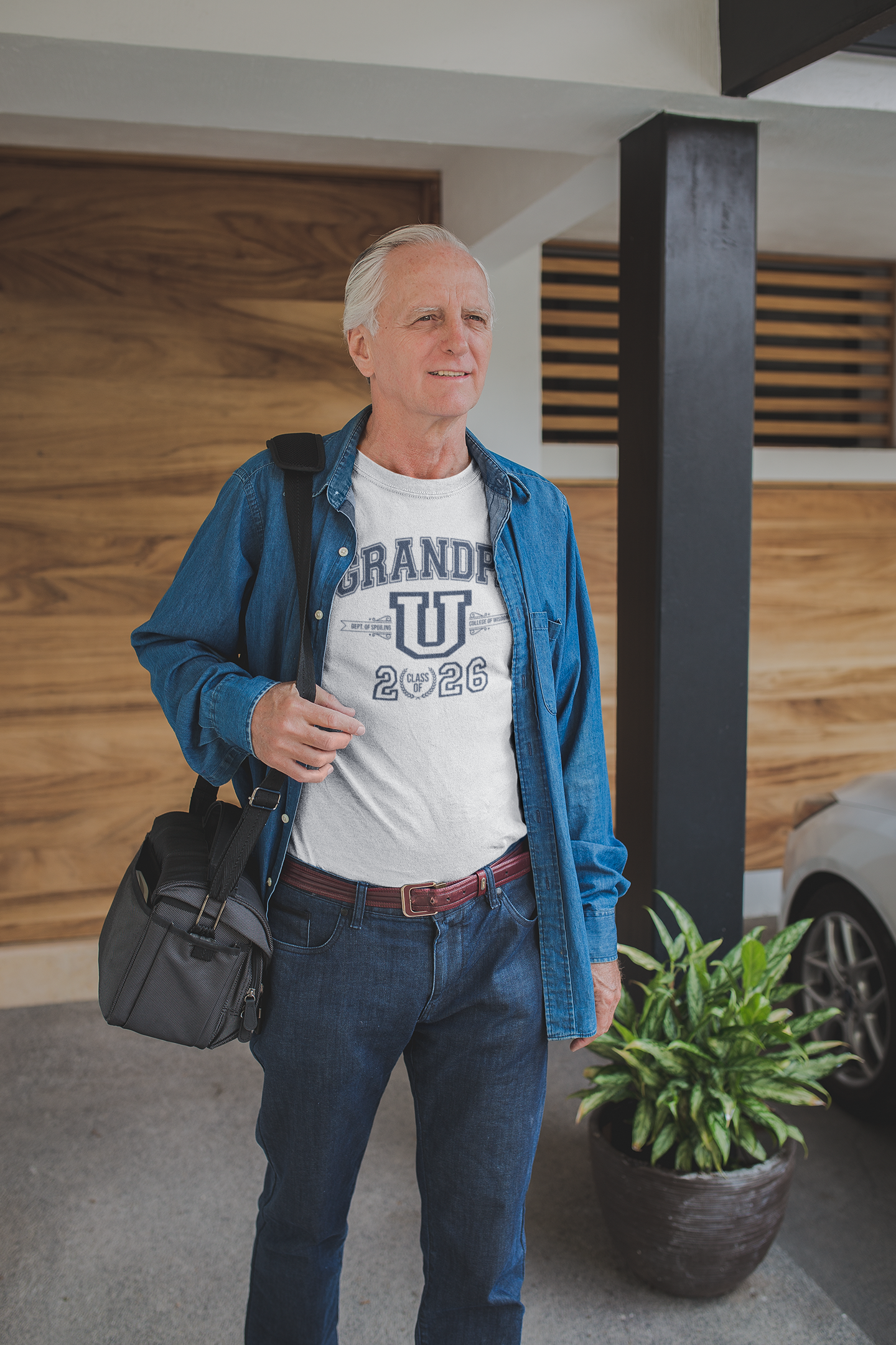 Grandpa U Class of 2026 - 3/4 sleeve raglan shirt